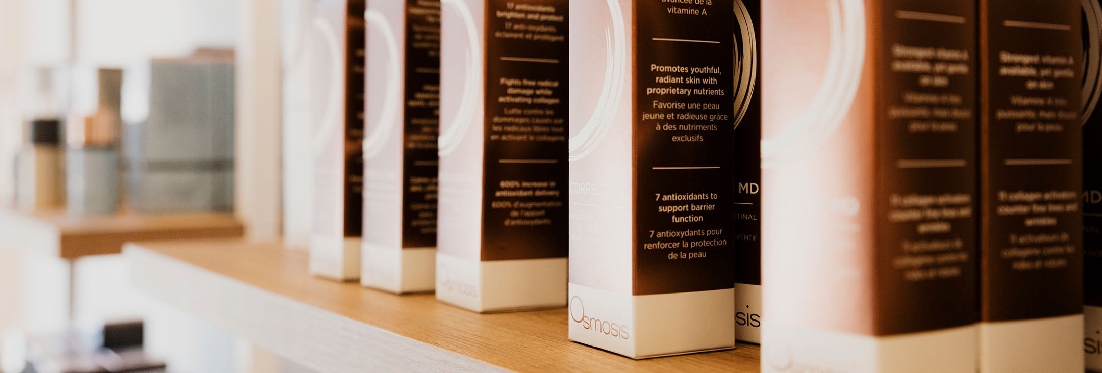 osmosis beauty collection at neves skin studio