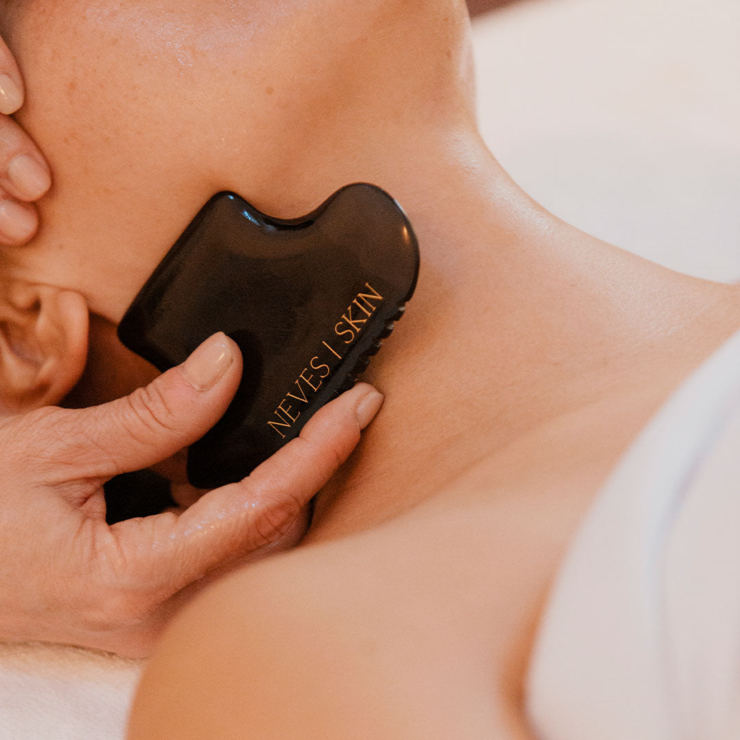 Neves Gua Sha Stone used in facial