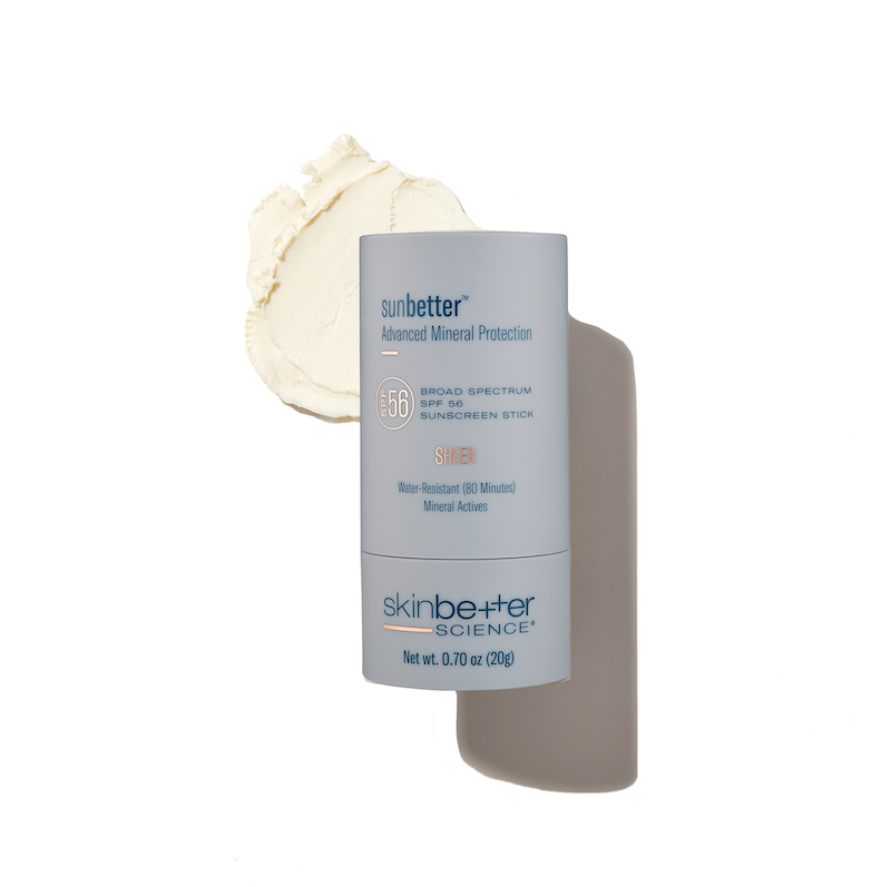 sunbetter SHEER SPF 56 Sunscreen Stick product swatch