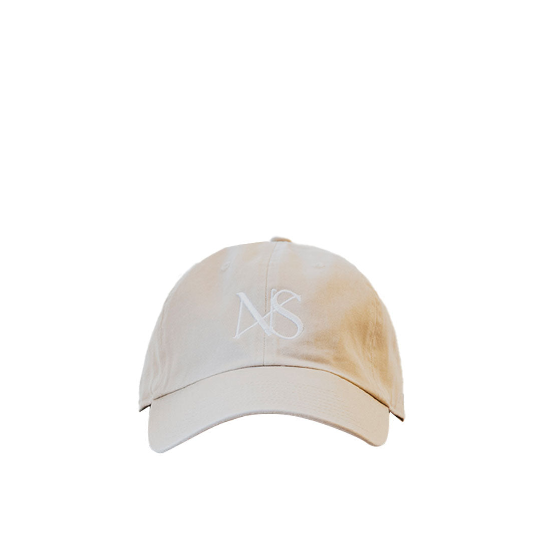 Neves Hat beige with embroidered logo